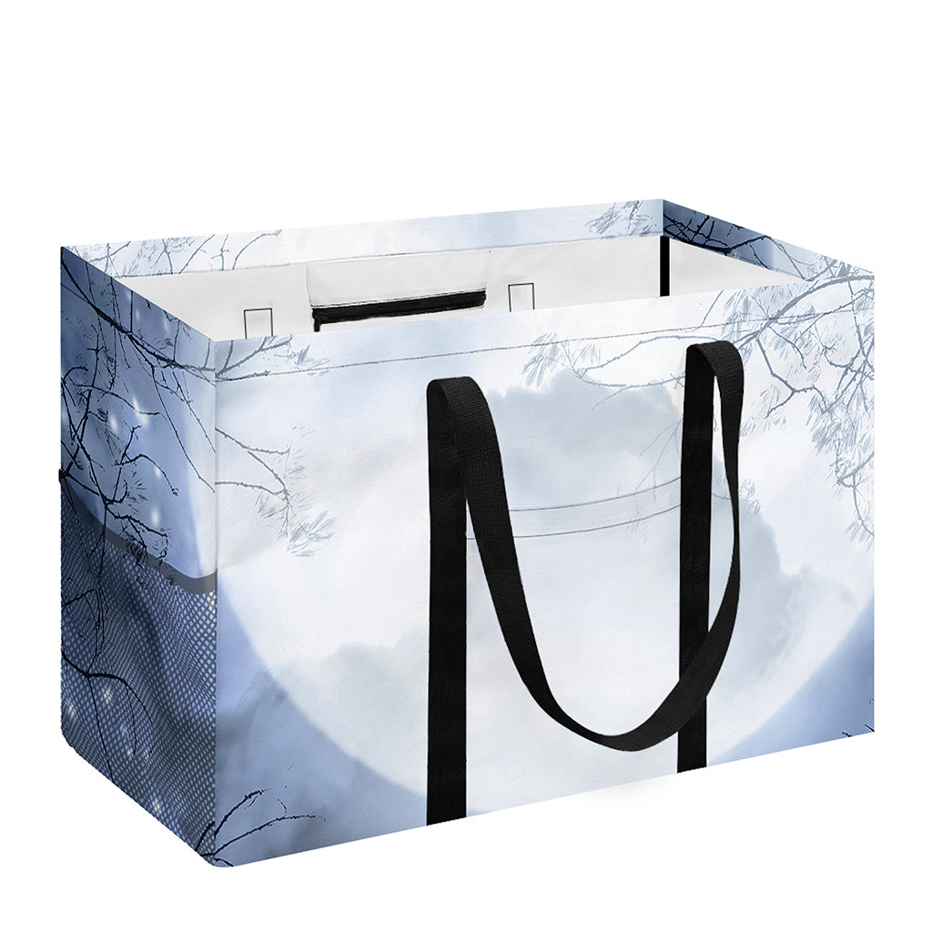 Halloween Moonlight Print Utility Tote Bag
