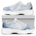 Halloween Moonlight Print White Chunky Shoes