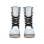 Halloween Moonlight Print Winter Boots