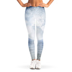 Halloween Moonlight Print Women's Leggings