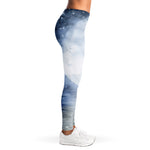 Halloween Moonlight Print Women's Leggings