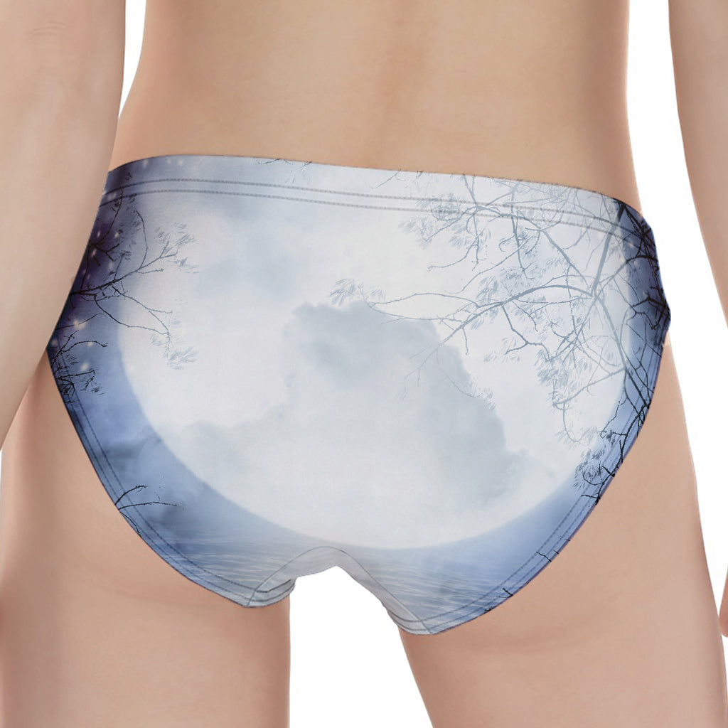 Halloween Moonlight Print Women's Panties