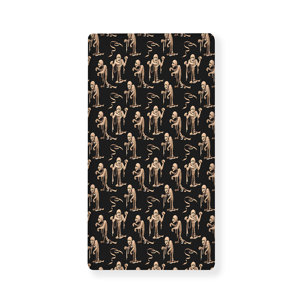 Halloween Mummy Pattern Print Baby Crib Sheet