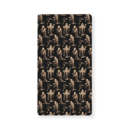 Halloween Mummy Pattern Print Baby Crib Sheet