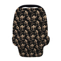 Halloween Mummy Pattern Print Baby Seat Cover