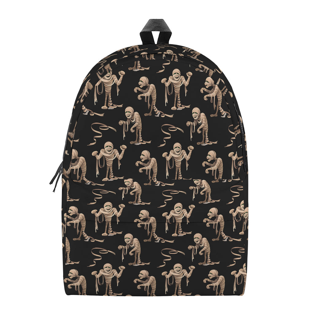 Halloween Mummy Pattern Print Backpack