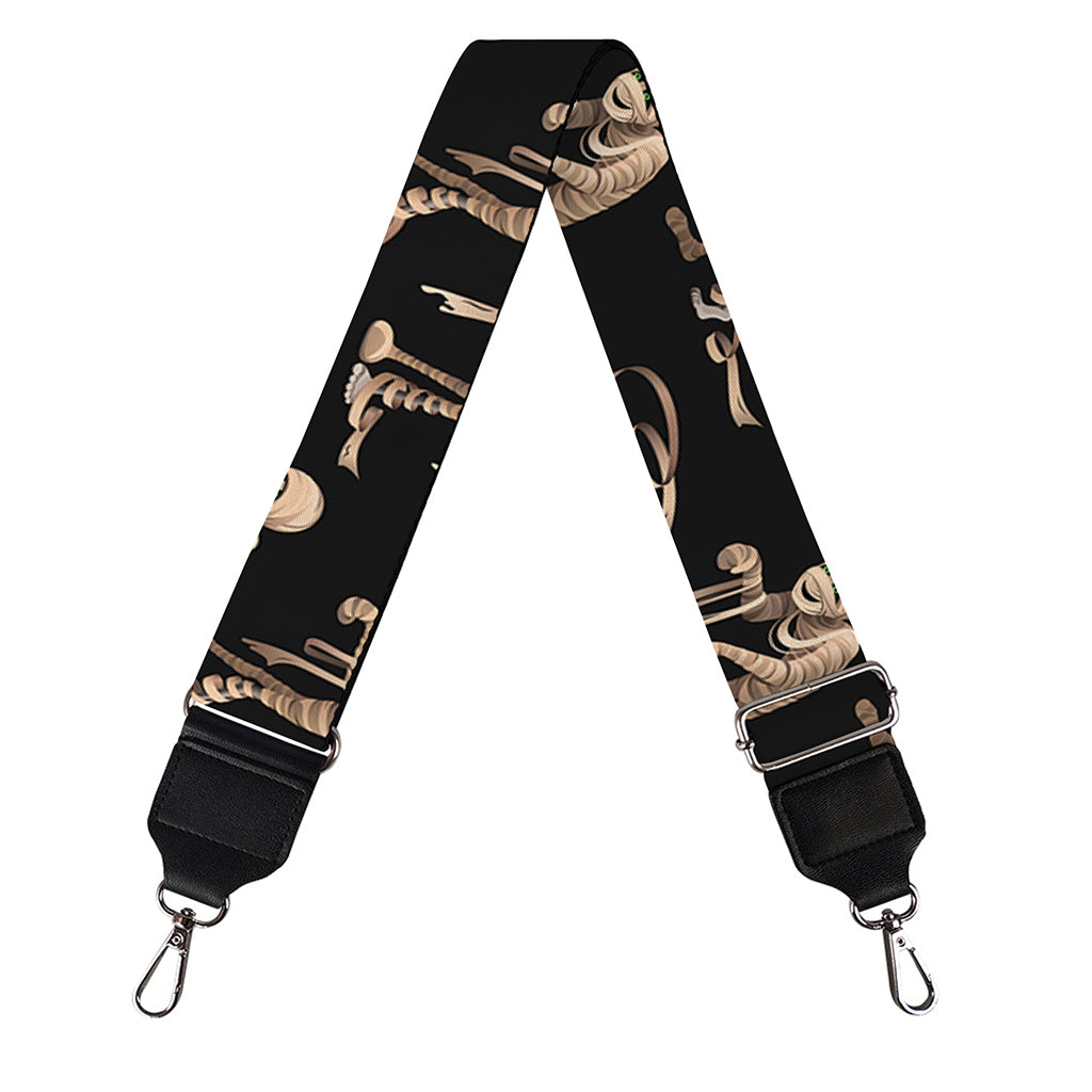 Halloween Mummy Pattern Print Bag Strap
