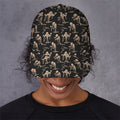 Halloween Mummy Pattern Print Baseball Cap