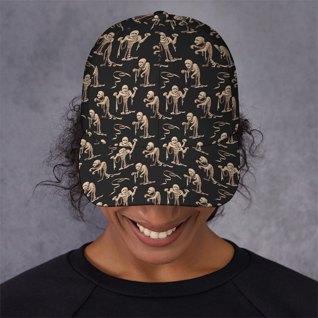 Halloween Mummy Pattern Print Baseball Cap