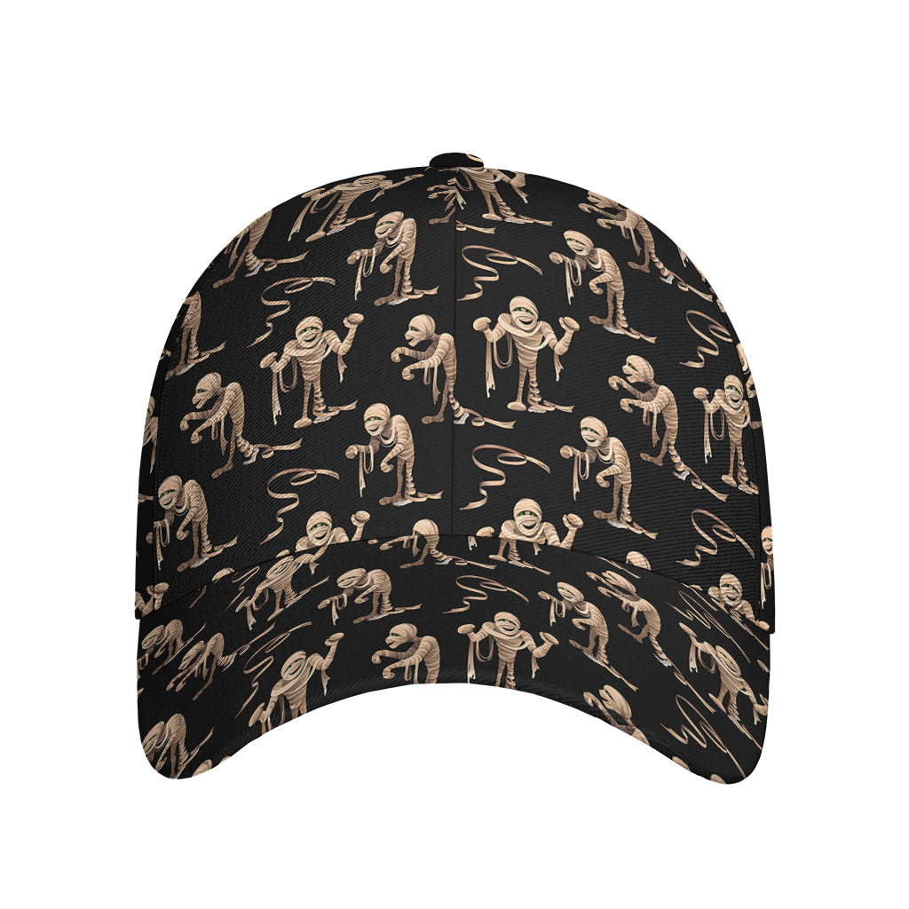 Halloween Mummy Pattern Print Baseball Cap