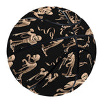 Halloween Mummy Pattern Print Basketball