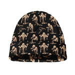 Halloween Mummy Pattern Print Beanie