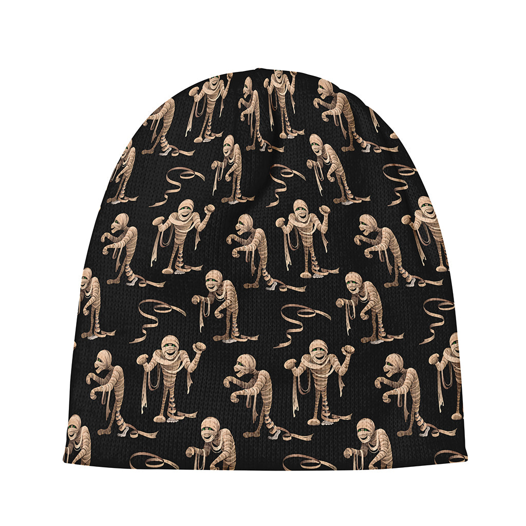 Halloween Mummy Pattern Print Beanie
