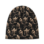 Halloween Mummy Pattern Print Beanie