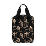 Halloween Mummy Pattern Print Bible Tote Bag