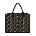 Halloween Mummy Pattern Print Canvas Tote Bag
