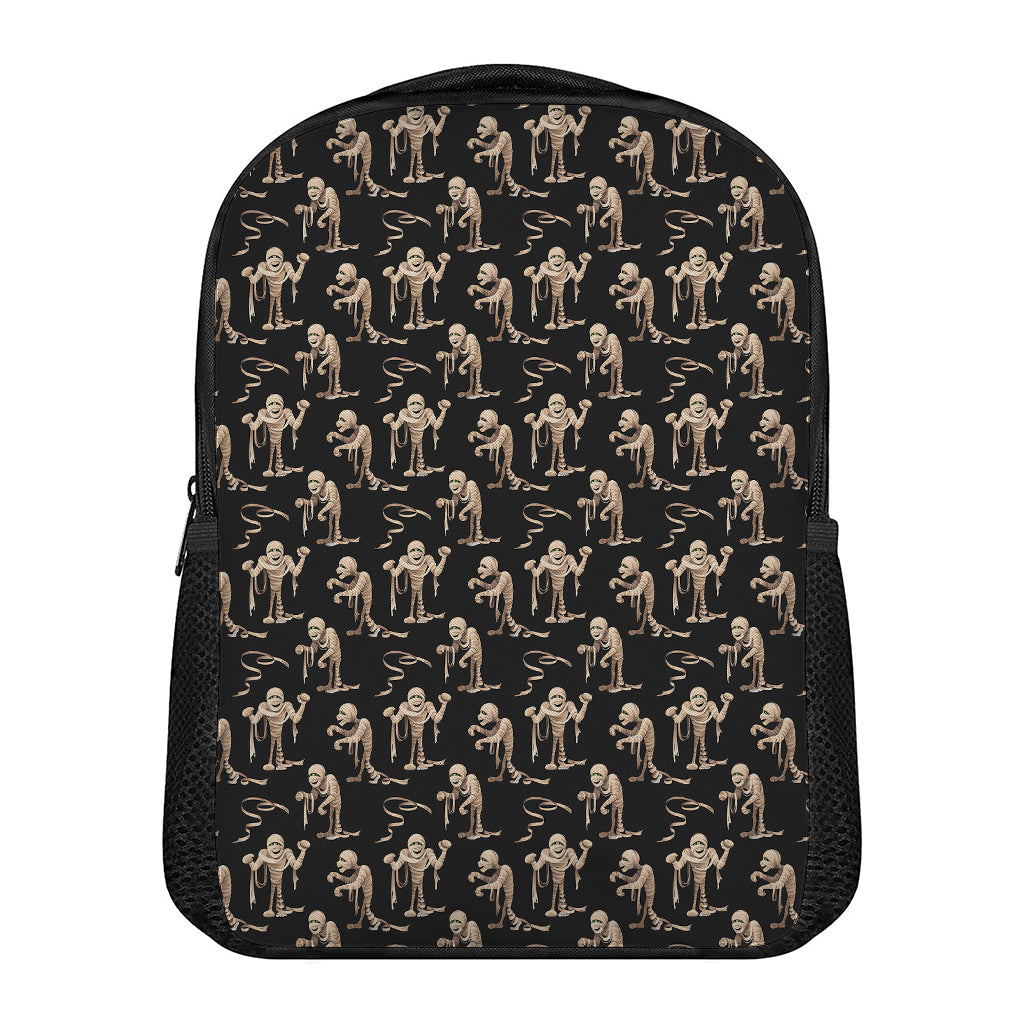 Halloween Mummy Pattern Print Casual Backpack