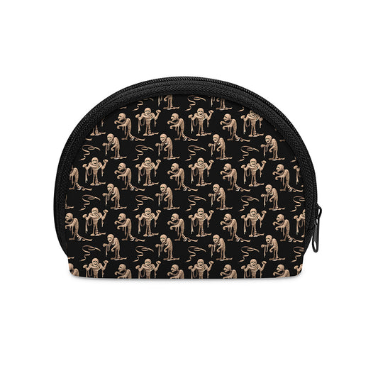 Halloween Mummy Pattern Print Coin Purse