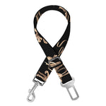 Halloween Mummy Pattern Print Dog Seat Belt