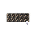 Halloween Mummy Pattern Print Extended Mouse Pad