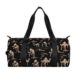 Halloween Mummy Pattern Print Gym Bag