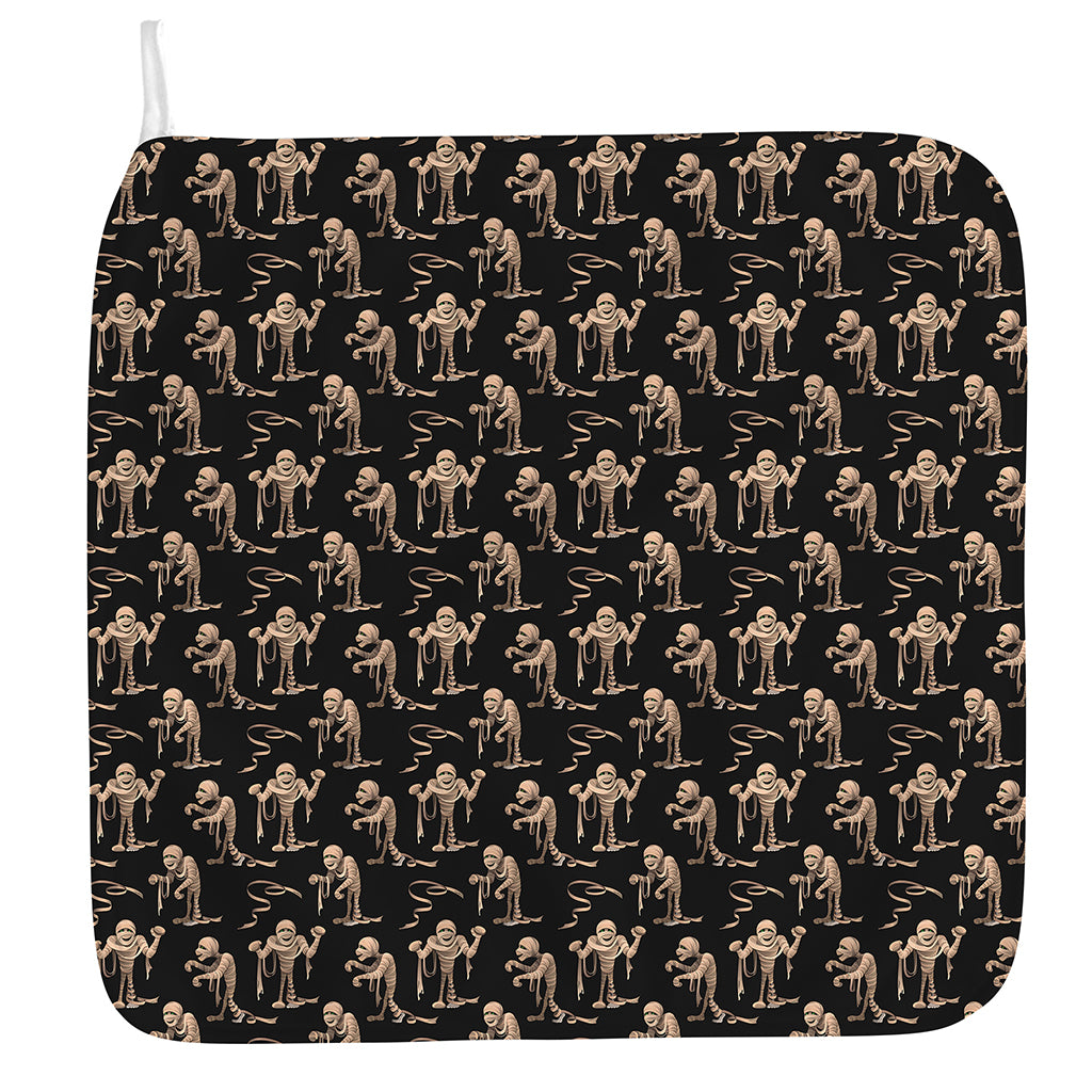 Halloween Mummy Pattern Print Hand Towel