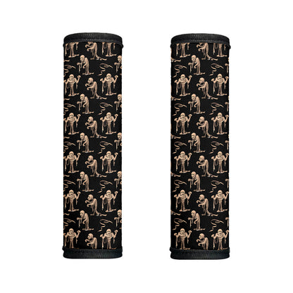 Halloween Mummy Pattern Print Handle Covers
