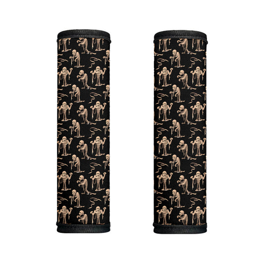 Halloween Mummy Pattern Print Handle Covers