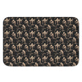Halloween Mummy Pattern Print Indoor Door Mat