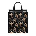 Halloween Mummy Pattern Print Insulated Lunch Tote