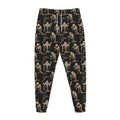 Halloween Mummy Pattern Print Jogger Pants
