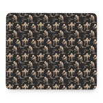 Halloween Mummy Pattern Print Mouse Pad