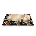 Halloween Mummy Pattern Print Pet Cooling Mat Cover
