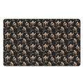 Halloween Mummy Pattern Print Polyester Doormat