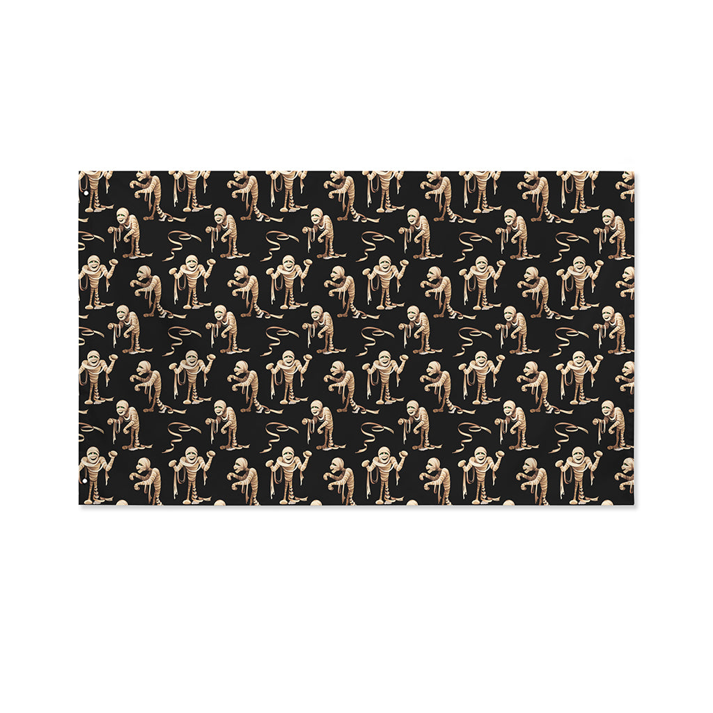 Halloween Mummy Pattern Print Polyester Flag