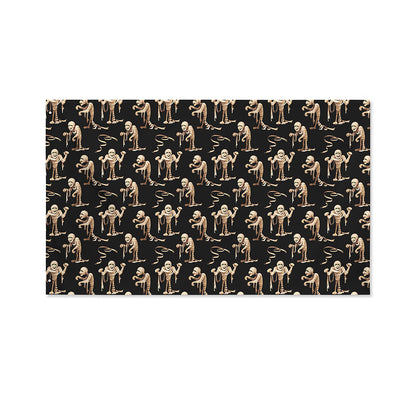 Halloween Mummy Pattern Print Polyester Flag