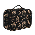 Halloween Mummy Pattern Print Portable Lunch Bag
