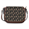 Halloween Mummy Pattern Print Saddle Bag