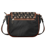Halloween Mummy Pattern Print Saddle Bag