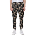 Halloween Mummy Pattern Print Joggers