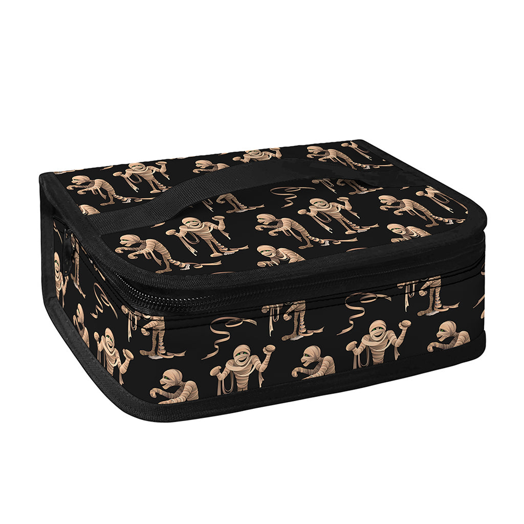 Halloween Mummy Pattern Print Small Lunch Bag