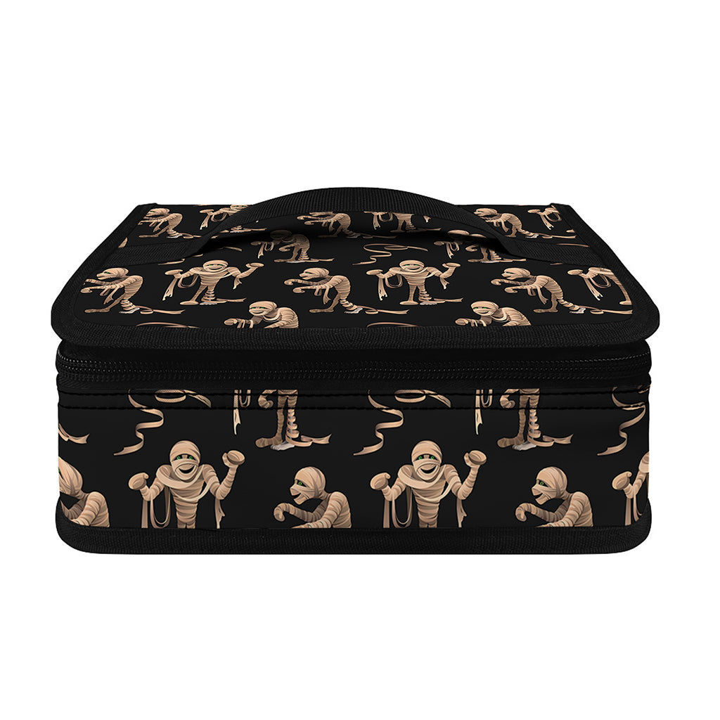 Halloween Mummy Pattern Print Small Lunch Bag