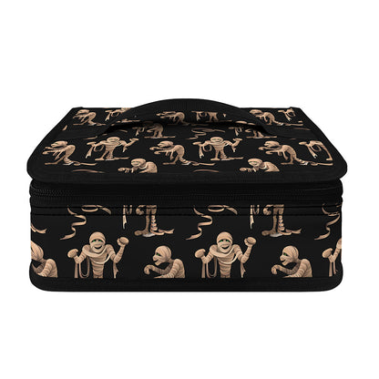 Halloween Mummy Pattern Print Small Lunch Bag