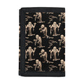 Halloween Mummy Pattern Print Trifold Wallet