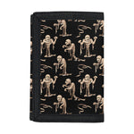 Halloween Mummy Pattern Print Trifold Wallet