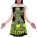 Halloween Mummy Print Adjustable Apron
