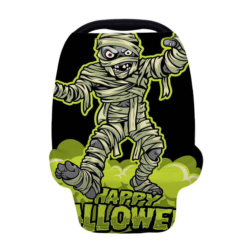 Halloween Mummy Print Baby Seat Cover