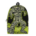 Halloween Mummy Print School Backpack