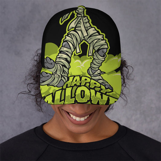 Halloween Mummy Print Baseball Cap