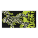 Halloween Mummy Print Beach Towel